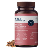 Miduty Betain HCL + Pepsin Capsule - 60 Capsules