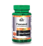 Cipzer Flax Seed Softgel Capsules - 30 Capsules