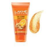 Lakmé Blush & Glow Gentle Deep Clean Gel Scrub with Orange & Walnut