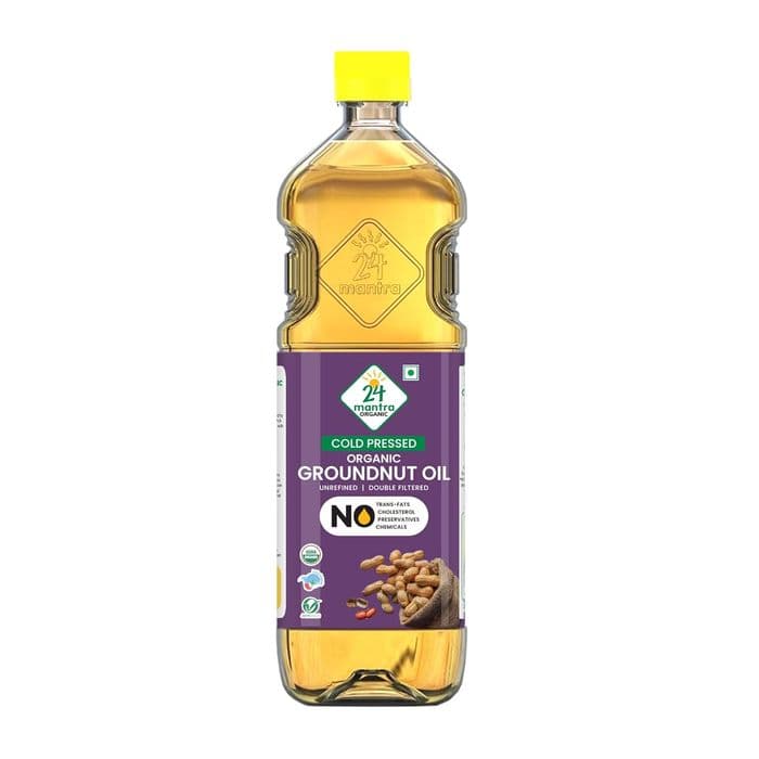 24 Mantra Organic Groundnut Oil