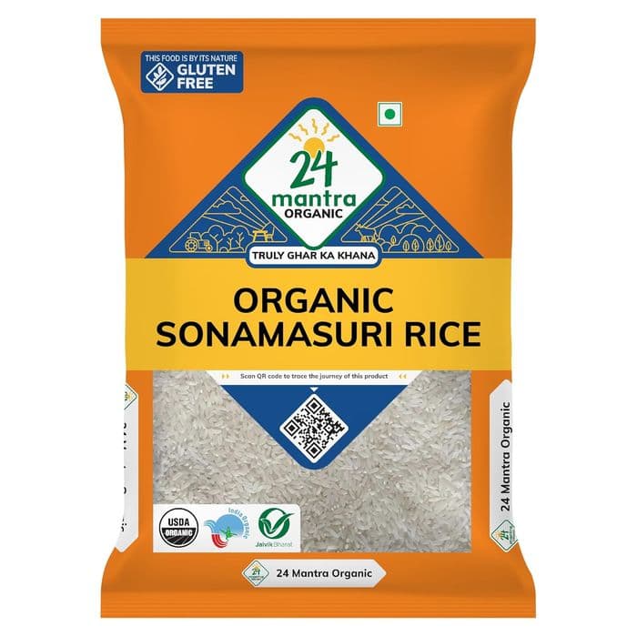 24 Mantra Organic Sonamasuri Rice