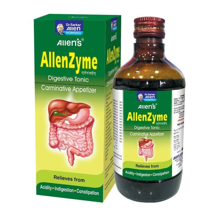 Allen Homeopathy Livosin Zyme Digestive Enzyme
