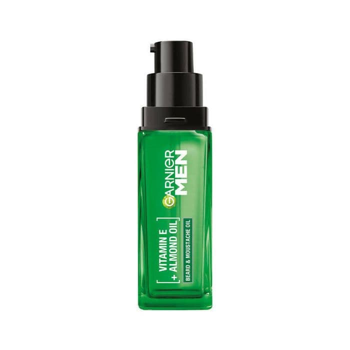Garnier Men Beard & Moustache Oil With Vitamin E And Almond Oil