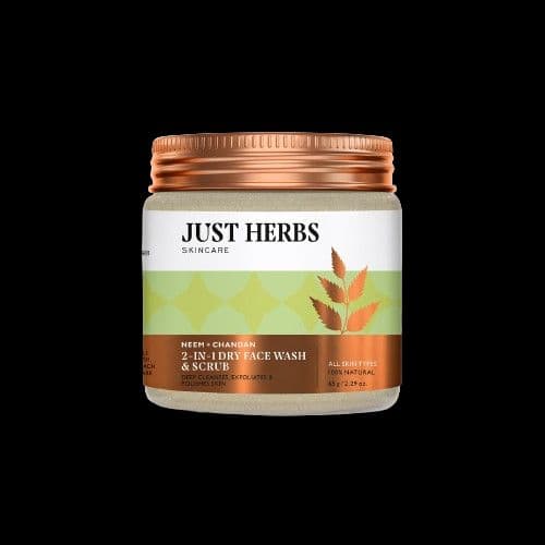 Just Herbs Aglow Neem & Chandan Skin Purifying Face Cleanser