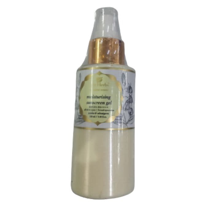 Just Herbs No Sun Jojoba-Wheatgerm Moisturizing Sun Protection Gel
