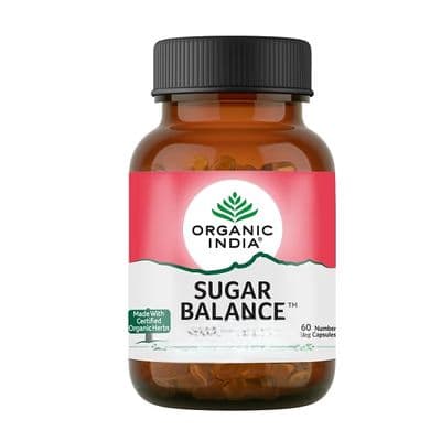 Organic India Sugar Balance Capsules