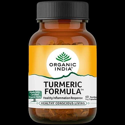 Organic India Turmeric Formula 60 Cap