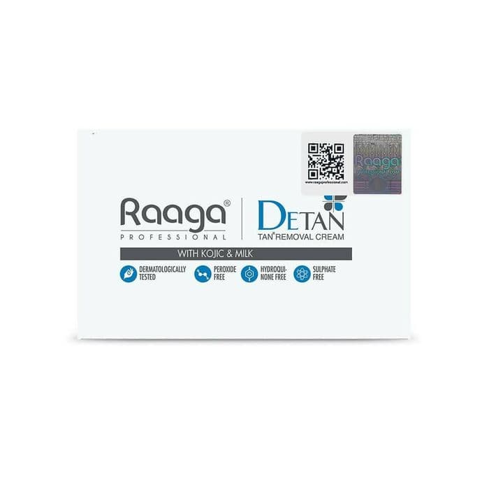 Raaga Professional De-Tan Tan Removal Cream Kojic & Milk