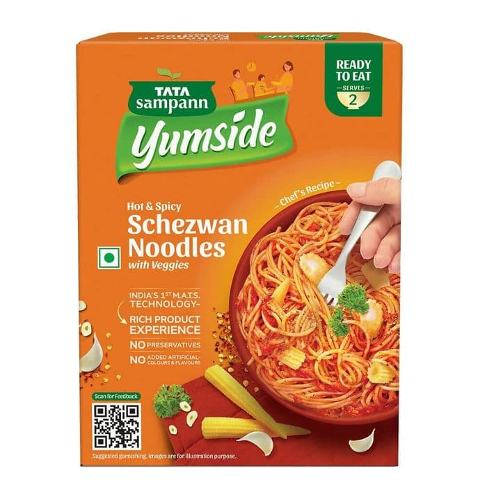 Tata Sampann Yumside Instant Schezwan Veg Noodles