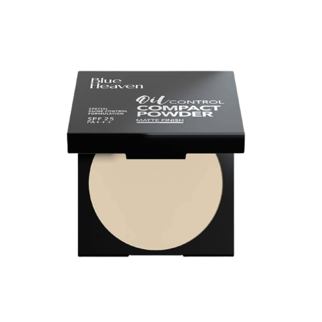 Blue Heaven Oil Control Compact Powder Matte Finish SPF 25 PA+++ Vanilla
