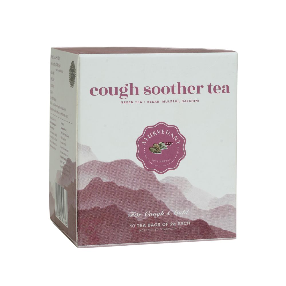 Baidyanath Jhansi Ayurvedant Coff Soother Tea Bags - 10 Tea Bags