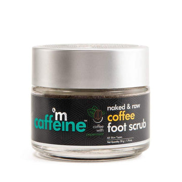 mCaffeine Naked & Raw Coffee Foot Scrub