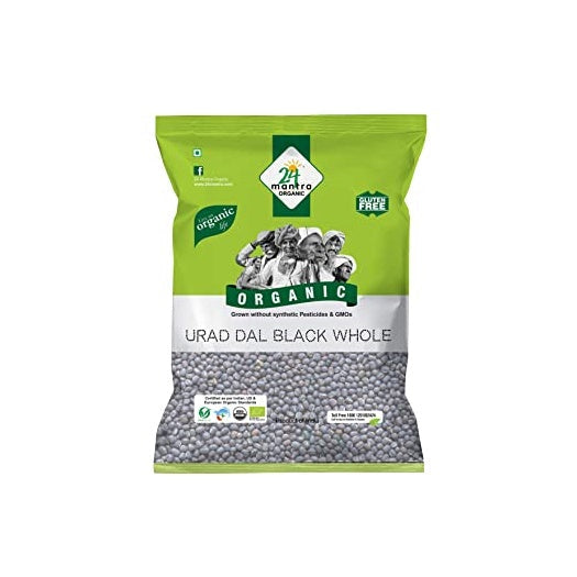  Organic Black Urad, Whole