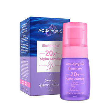 Aqualogica Illuminate + 20x Alpha Arbutin Luminous Essence Serum - 50 ML