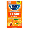 Tetley Immune Vitamin C Fruit Infusion With Peach And Orange Tea Bags