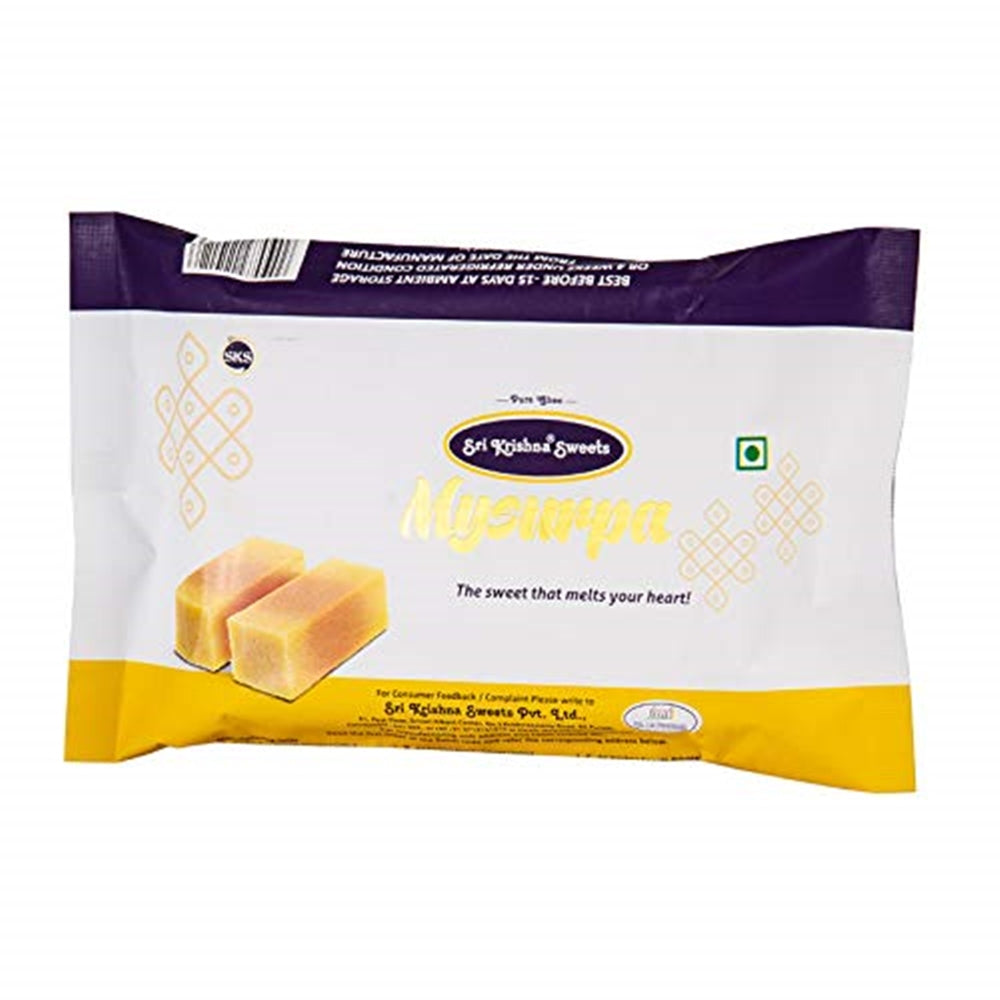 Sri Krishna Sweets Mysurpa (Mysore Pak) | Sri Krishna Mysore Pak That Melts Your Heart