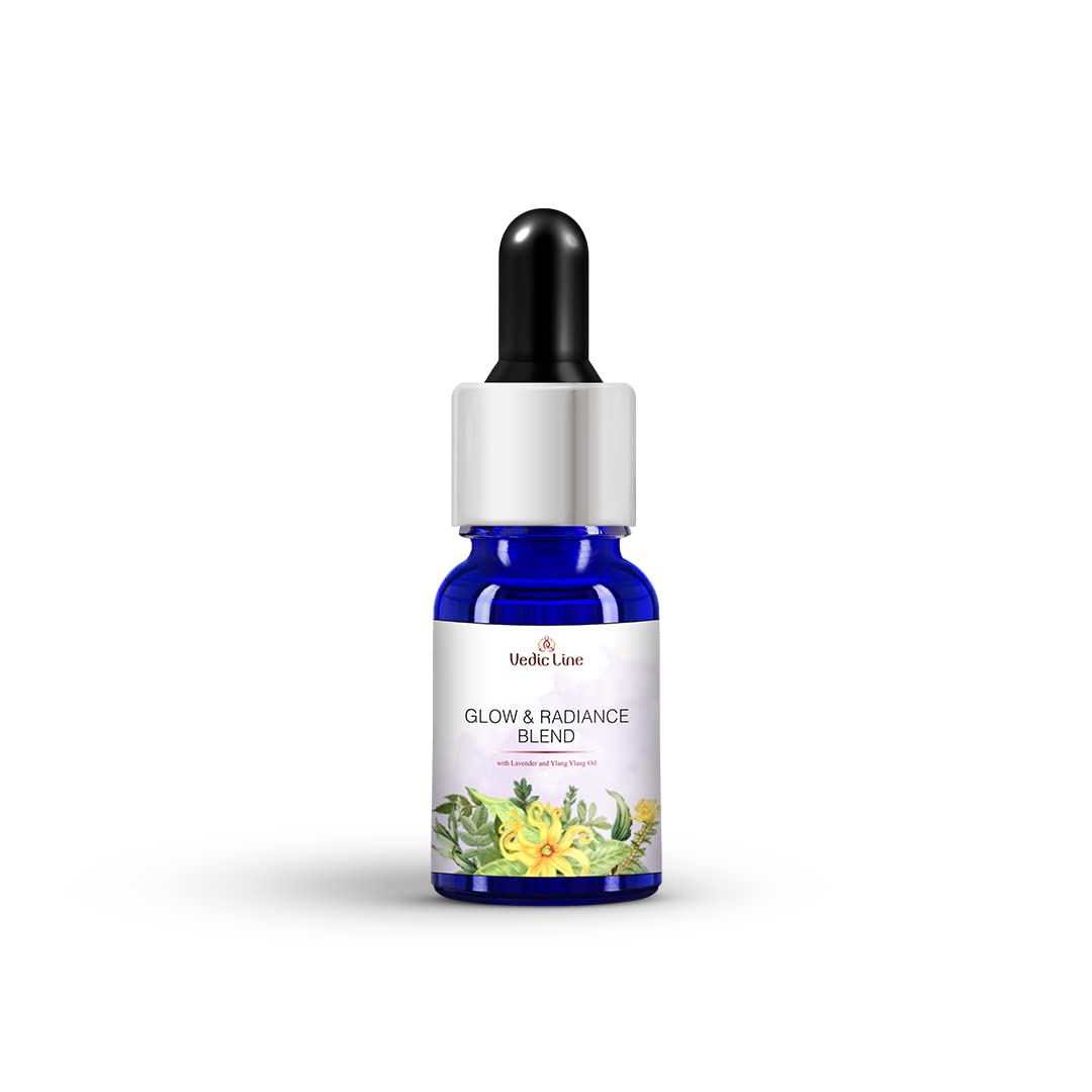 Vedic Line Glow & Radiance Blend with Lavender and Ylang Ylang Oil - 10 ML