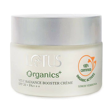 Lotus Organics+ Vit-C Radiance Booster Crème SPF 20 PA+++ - Lemon Verbena