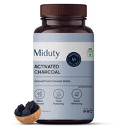 Miduty Activated Charcoal Capsule - 60 Capsules