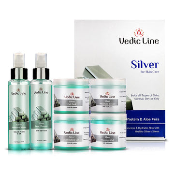 Vedic Line Silver Facial Kit - 600 ML