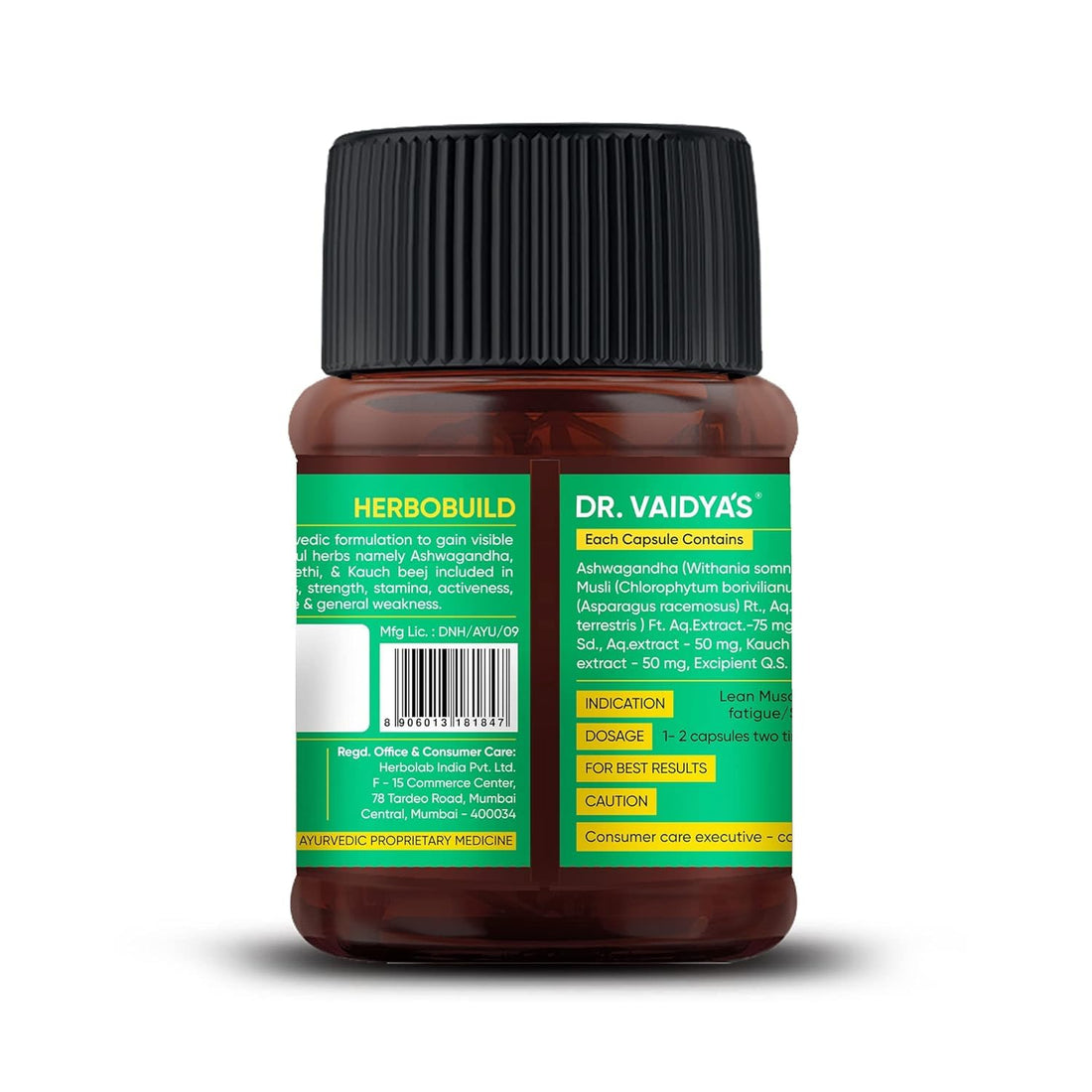 Dr.Vaidya's Herbobuild Capsules