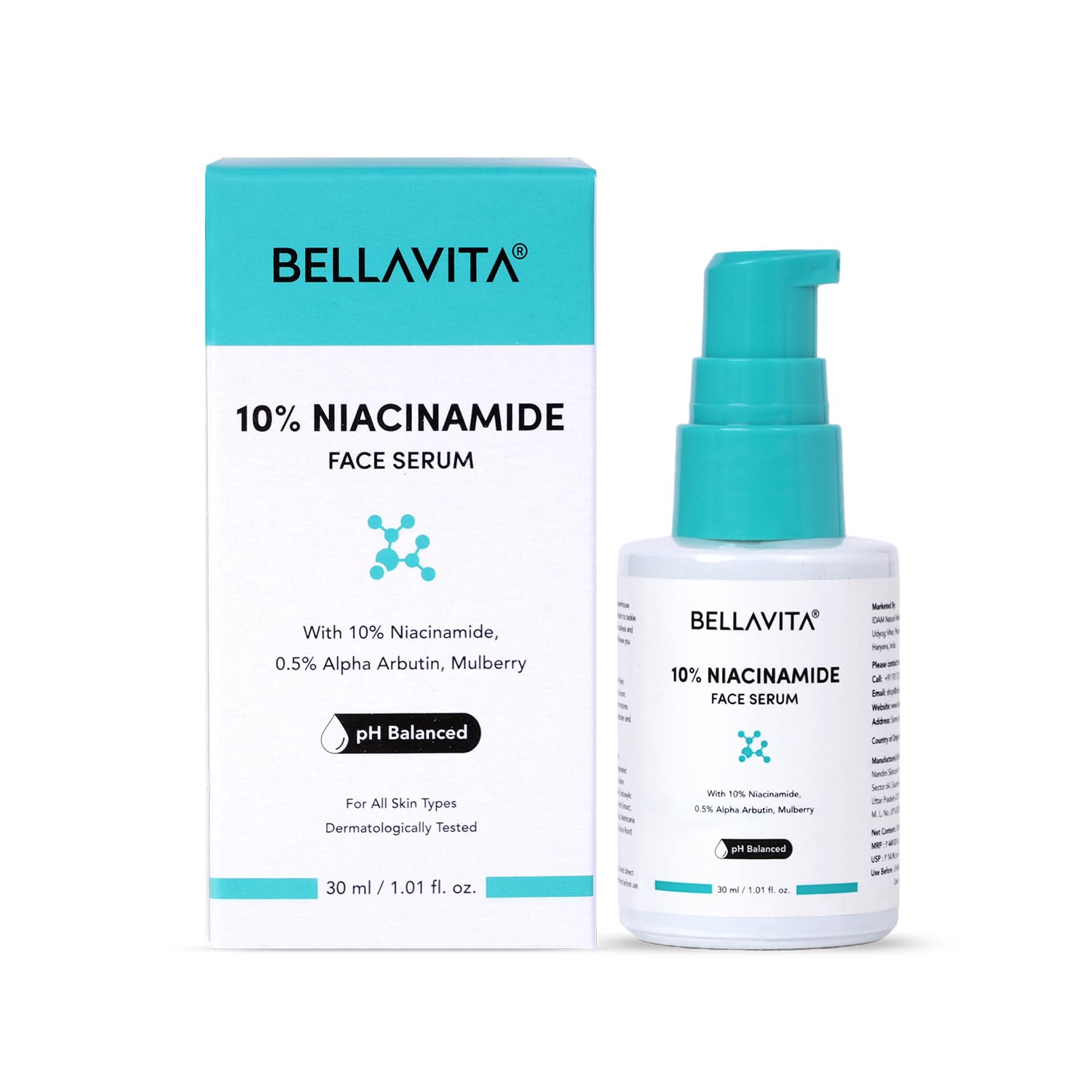 Bella Vita 10% Niacinamide Face Serum - 30 ML