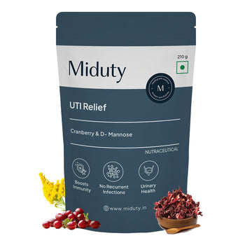 Miduty UTI Relief Powder Vanilla - 210 GM