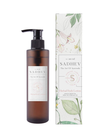 Sadhev Ayurvedic Herbal Body Lotion - 200 ML