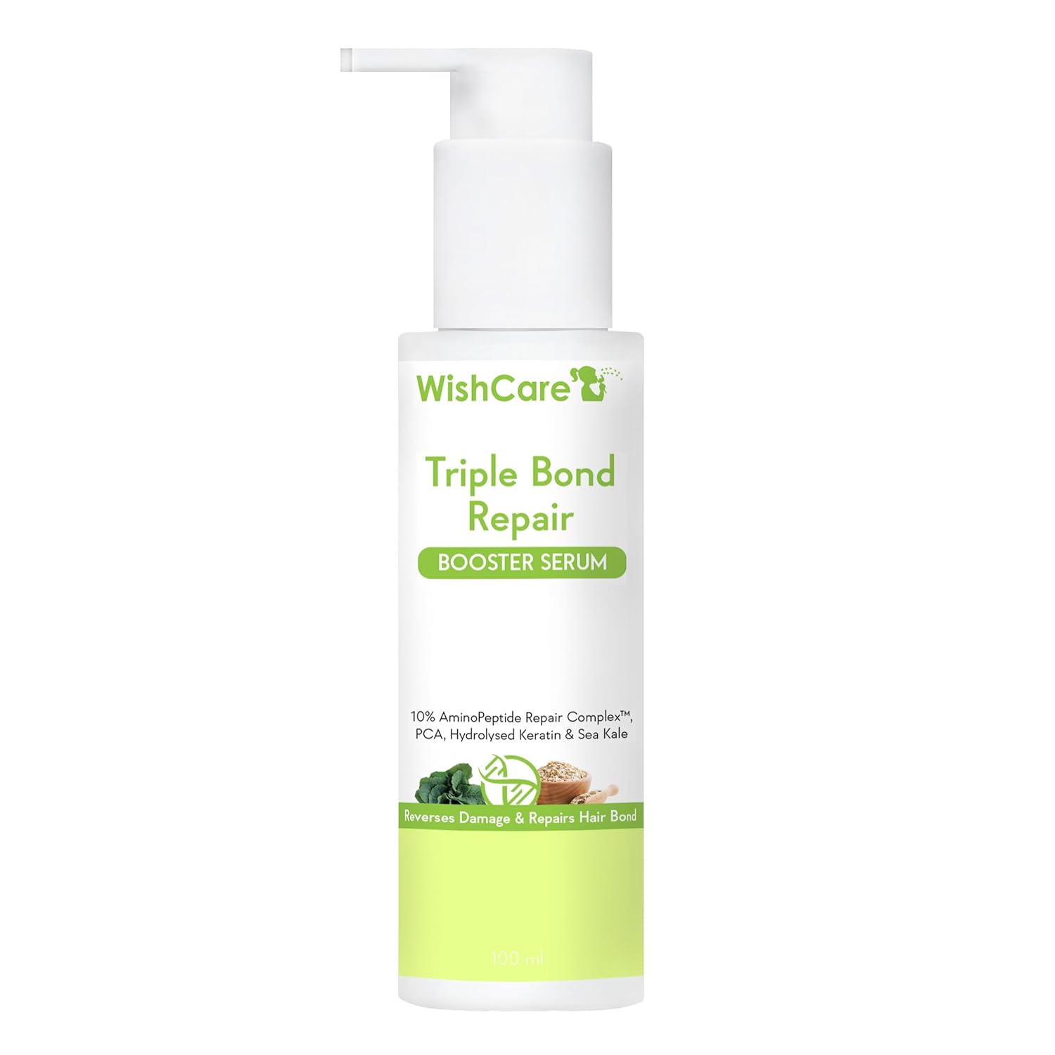 WishCare Triple Bond Repair Booster Hair Serum - 100 ML