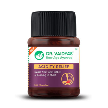 Dr.Vaidya's Acidity Relief Capsules - 30 Capsules