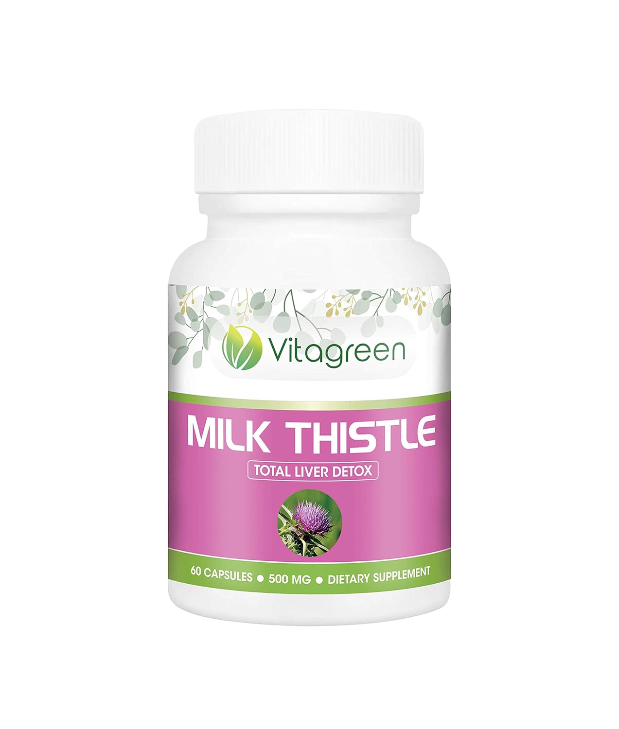 Vitagreen Milk Thistle Capsules - 60 Capsules