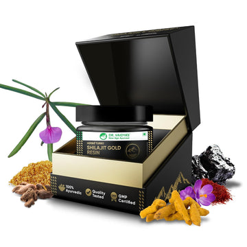Dr.Vaidya's Herbo 24 Turbo Shilajit Gold Resin - 20 GM