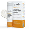 Glowelle 1% Hyaluronic Sunscreen Aqua Gel With SPF 60 PA++++  - 50 ML