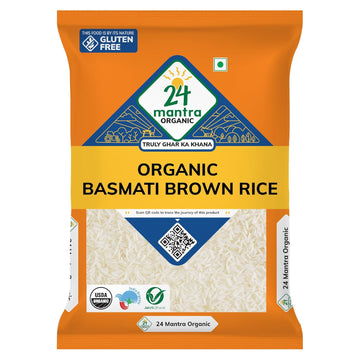 24 Mantra Organic Basmati Brown rice - 1 KG