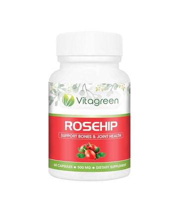 Vitagreen Rosehip Capsules - 60 Capsules