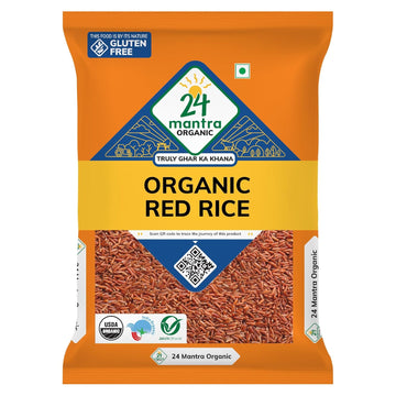 24 Mantra Organic Red Rice - 1 KG