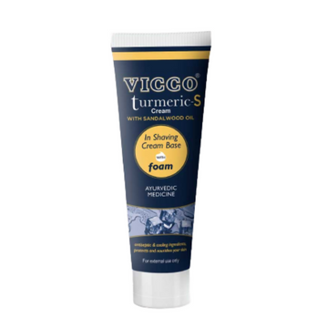 Vicco Turmeric - S Shaving Cream With Sandalwood Oil