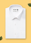Alaya Cotton White Horse 100% Cotton Regular Fit Shirt ( Arrow Cut ) - Daily Needs Products