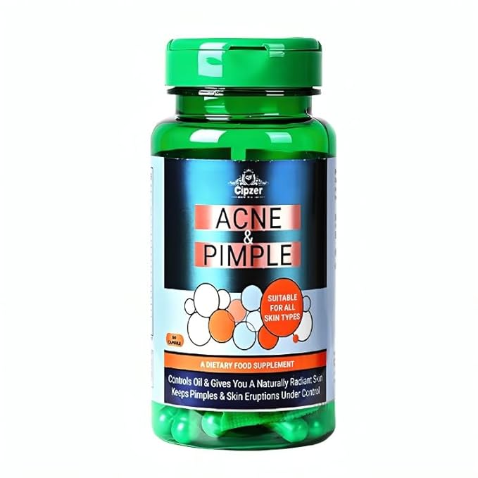 Cipzer Acne & Pimples Capsule - 60 Caps