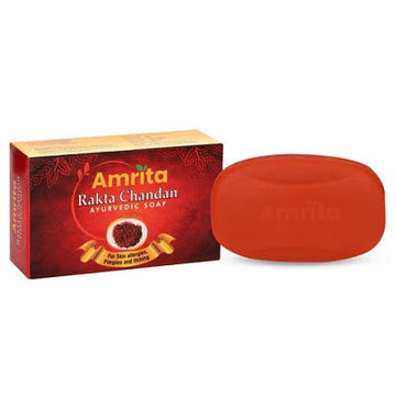 Amrita Rakta Chandan Soap - 75 GM