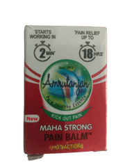 Amrutanjan Maha Strong Pain Balm Red