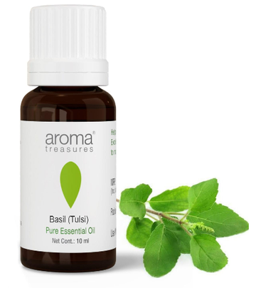 Aroma Treasures Basil Essential Oil - 10 ML