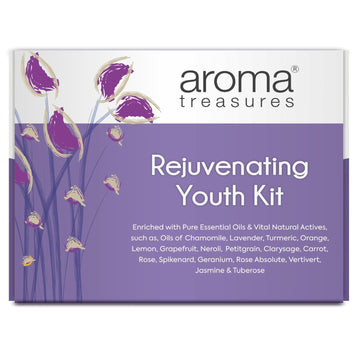 Aroma Treasures Rejuvenating Youth Facial Kit - 30 ML + 5 GM + 30 ML + 30 ML + 30 ML + 30 GM + 30 GM