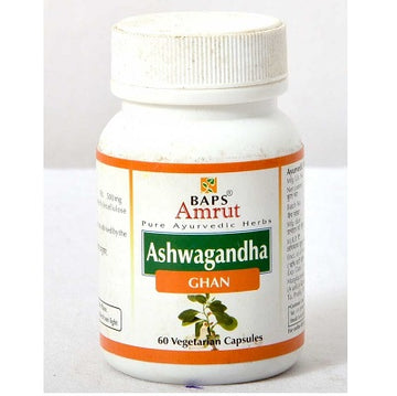 Baps Amrut Ashwagandha Ghan Capsules - 60 Caps