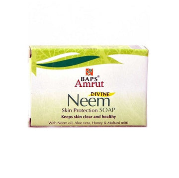 Baps Amrut Divine Neem Skin Protection Soap - 75 GM