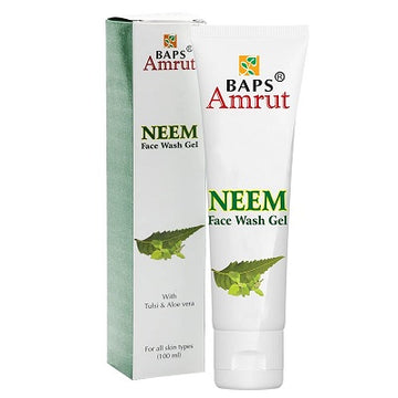 Baps Amrut Neem Face Wash Gel - 100 ML