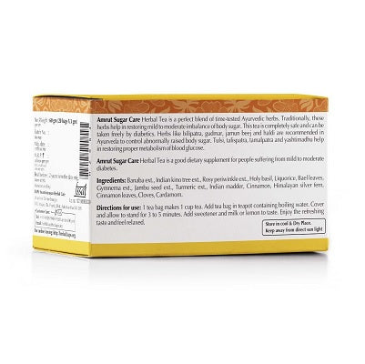 Baps Amrut Sugar Care Herbal Tea - 20 Tea Bags