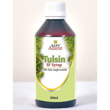 Baps Amrut Tulsin Syrup Sugar Free - 200 ML