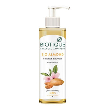 Biotique Advanced Ayurveda Bio Almond Ultra Rich Body Wash - 200 ML