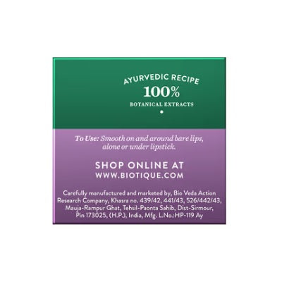 Biotique Advanced Ayurveda Bio Berry Plumping Lip Balm - 12 GM